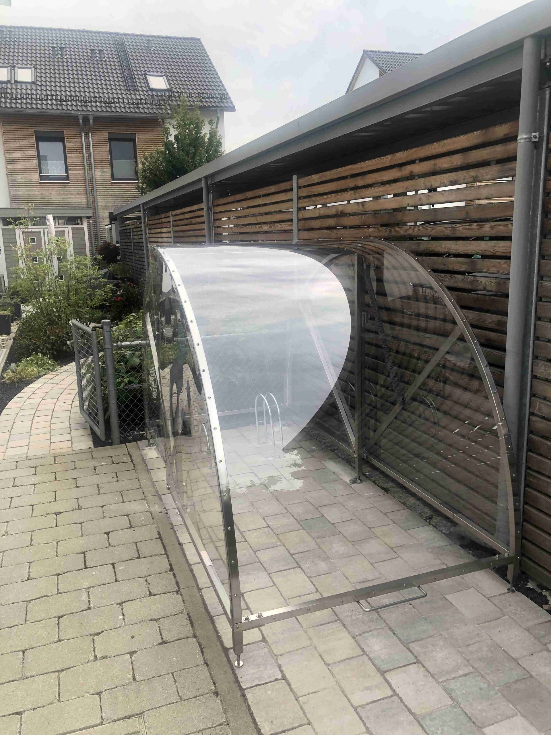 Fahrradgarage Plexiglas Gebraucht