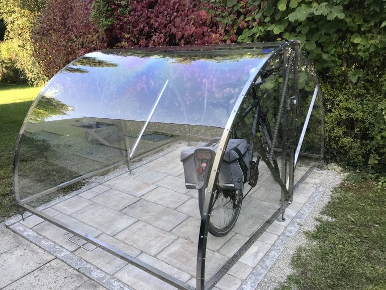 Fahrradgarage Plexiglas Gebraucht