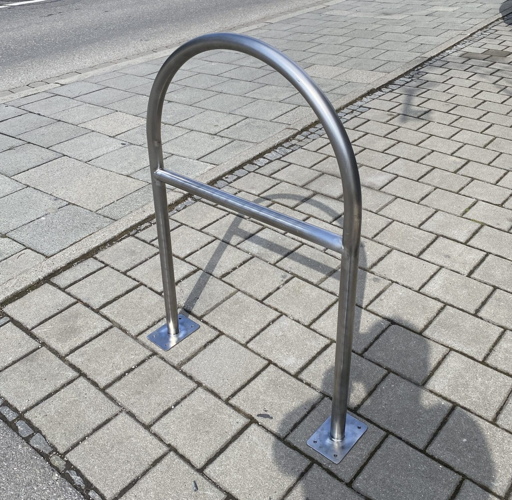 Fahrradbügel aus Edelstahl